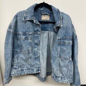 We The Free Opal Swing Denim Jacket
